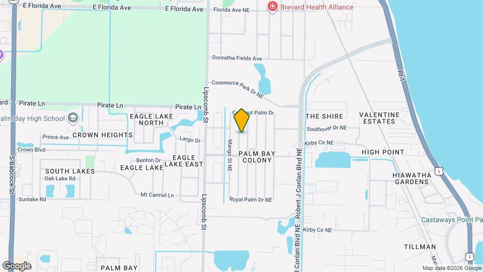 1925 Sago Palm St NE Map and Location Details