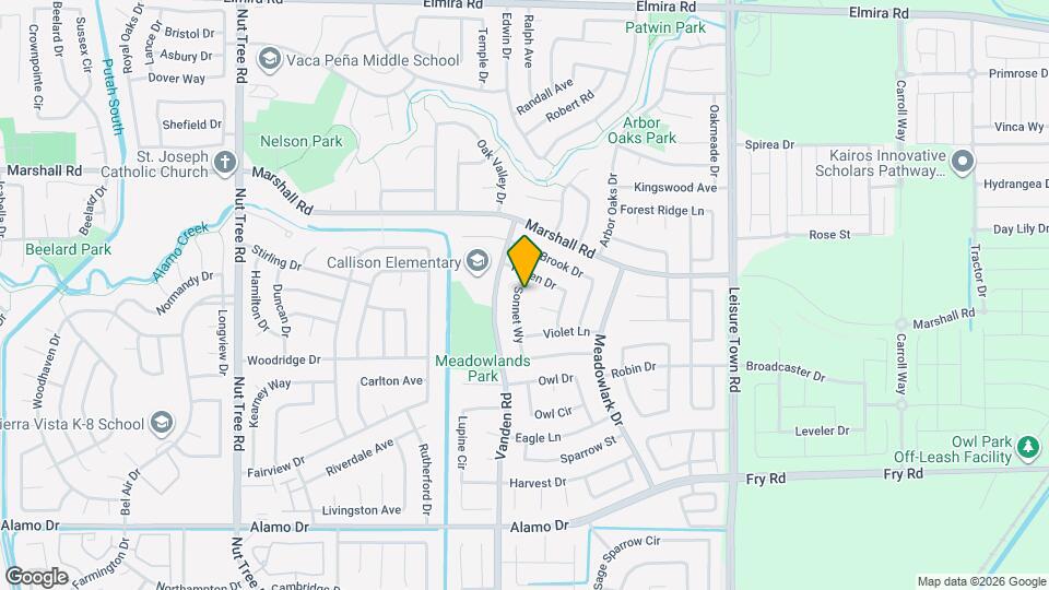 873 Sonnet Wy Map and Location Details