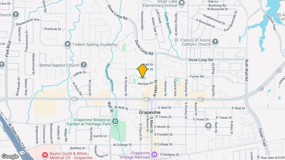 401 Caviness Dr Map and Location Details