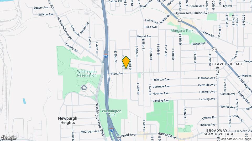 5213 Fleet Ave Map and Location Details