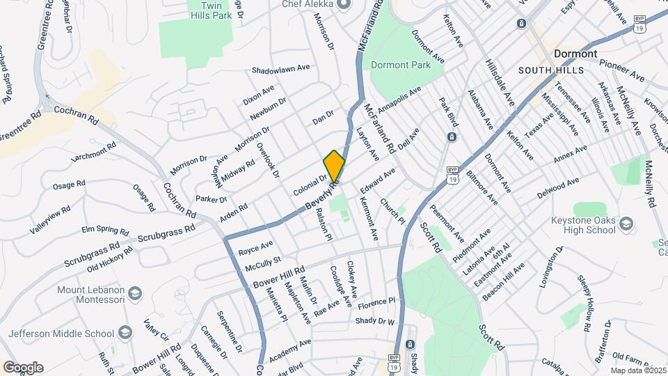 253 Beverly Rd, Unit 1 Map and Location Details