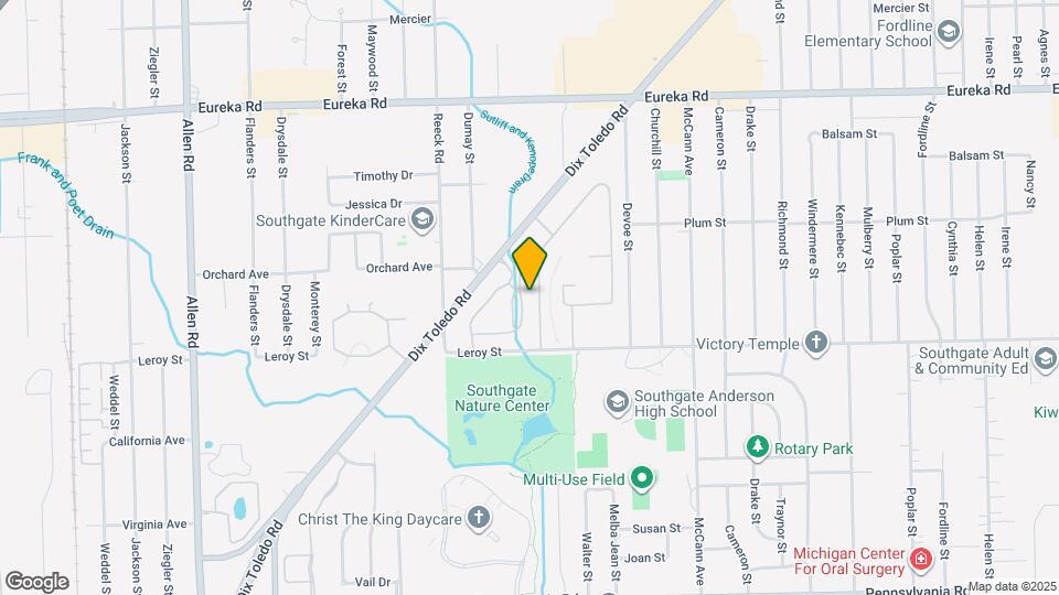 15815 Lakeside Dr Map and Location Details