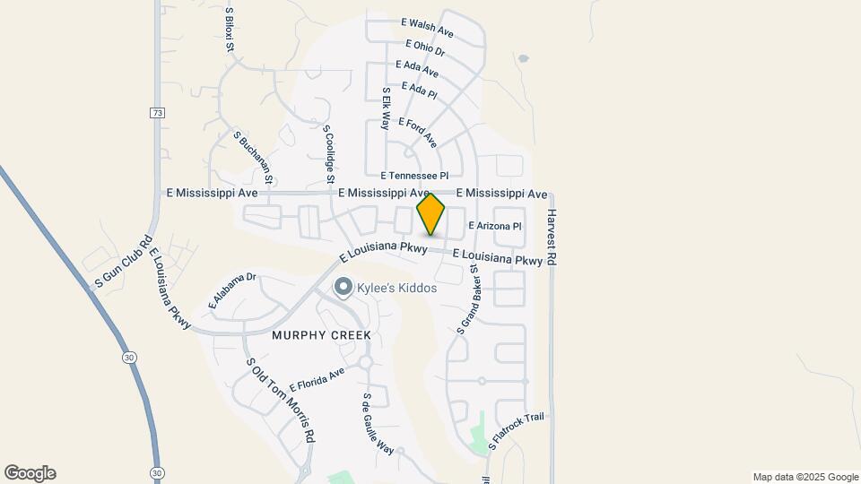 1231 S Flat Rock Way Map and Location Details
