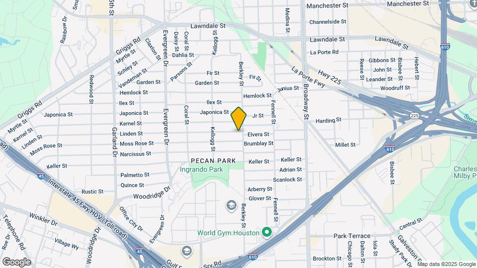 7618 Linden St Map and Location Details