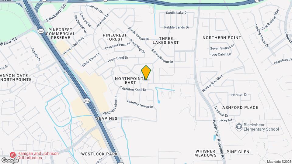 19215 Talcott Way Dr Map and Location Details