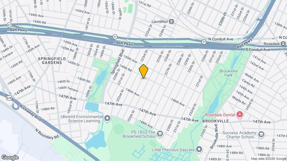 145-47 224th St Map and Location Details