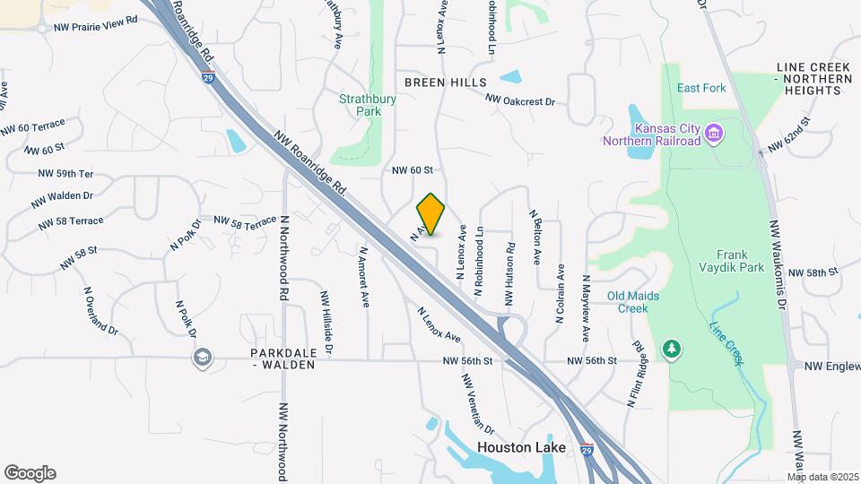 5745 N Ava Terrace Map and Location Details