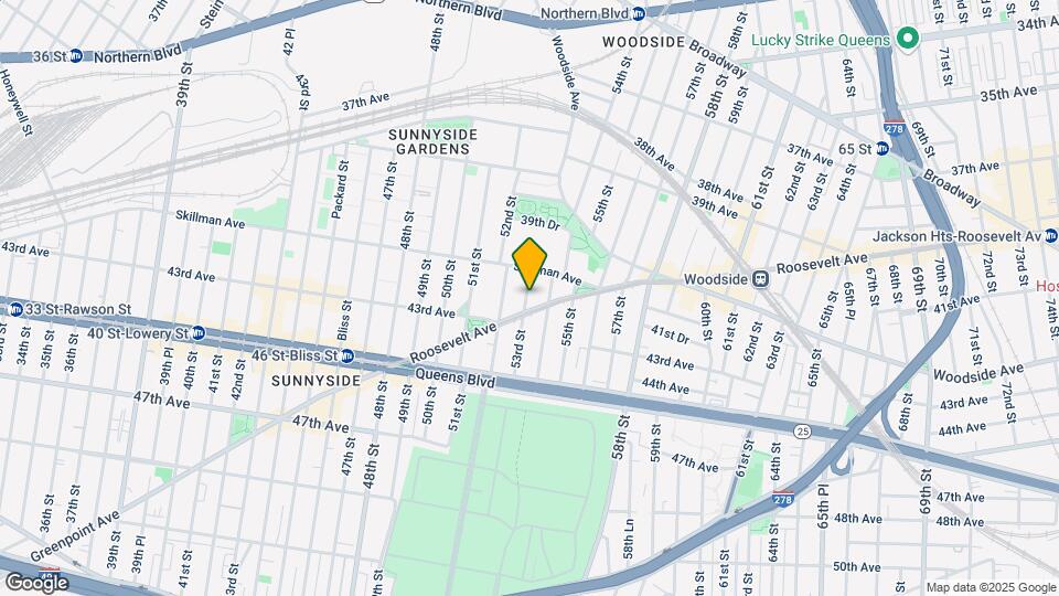 41-29 53rd St Mapa y Detalles de la Ubicación