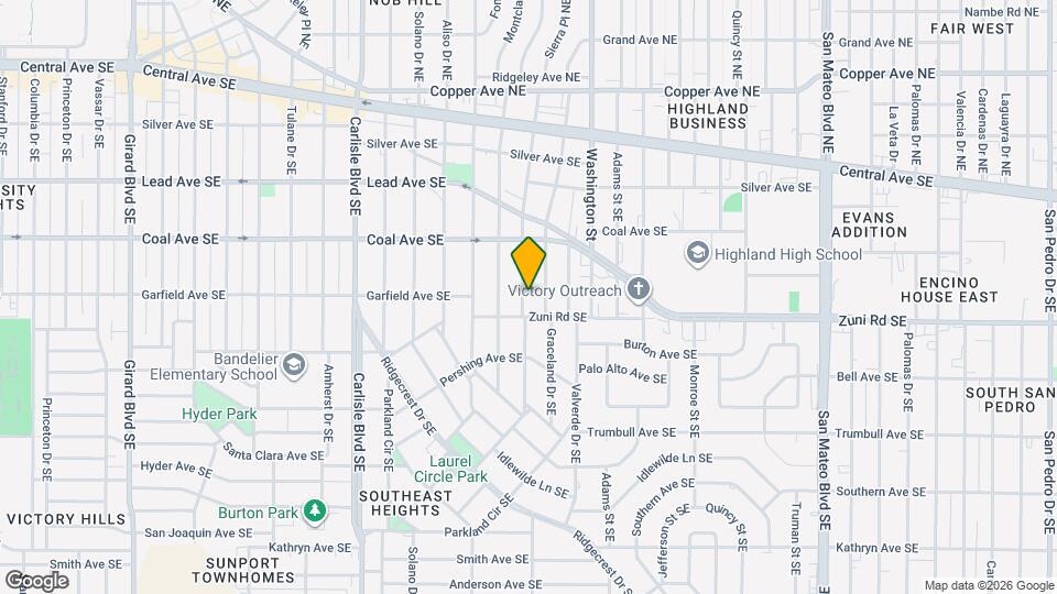 444 Sierra Dr SE Map and Location Details