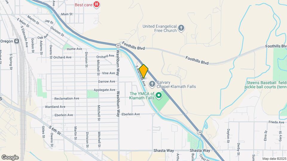 1119 Alameda Map and Location Details