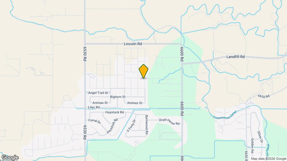 1333 Weminuche Ave Map and Location Details