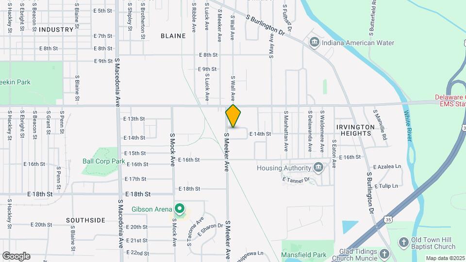 2505 E 13th St Map and Location Details