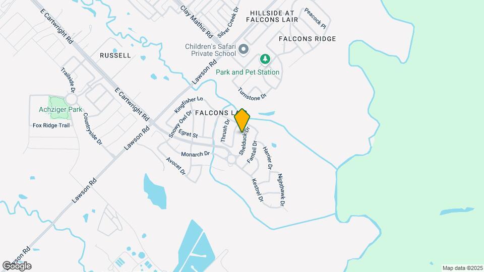 2821 Shelduck Dr Map and Location Details