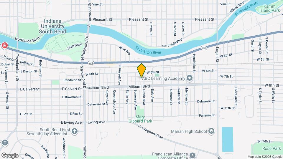 519 Grand Blvd Map and Location Details