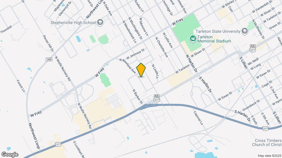 217 N Rowland Ave Map and Location Details