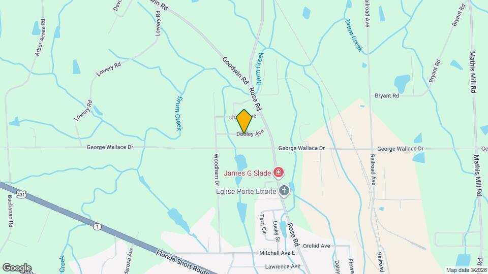 914 Dooley Ave Map and Location Details