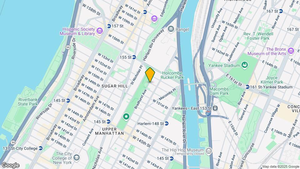 310 W 153rd St Mapa y Detalles de la Ubicación