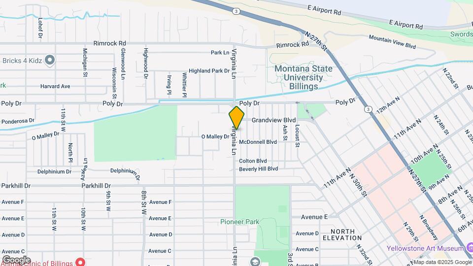 2309 Virginia Ln Map and Location Details