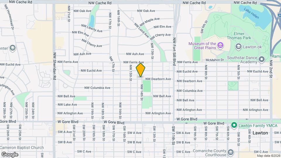 1403 NW Dearborn Ave Map and Location Details