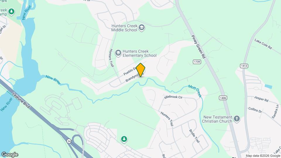 2164 Brandymill Ln Map and Location Details