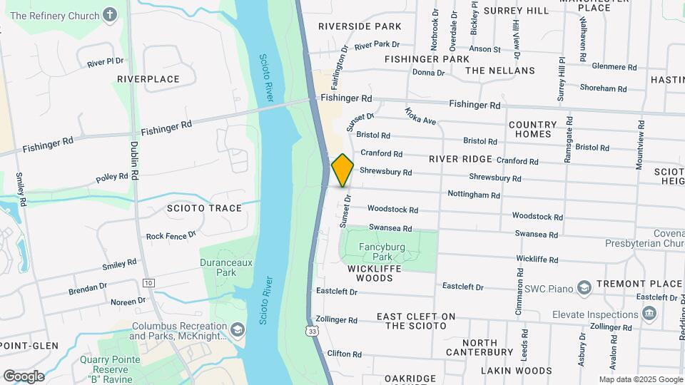 3535 Sunset Dr Mapa y Detalles de la Ubicación