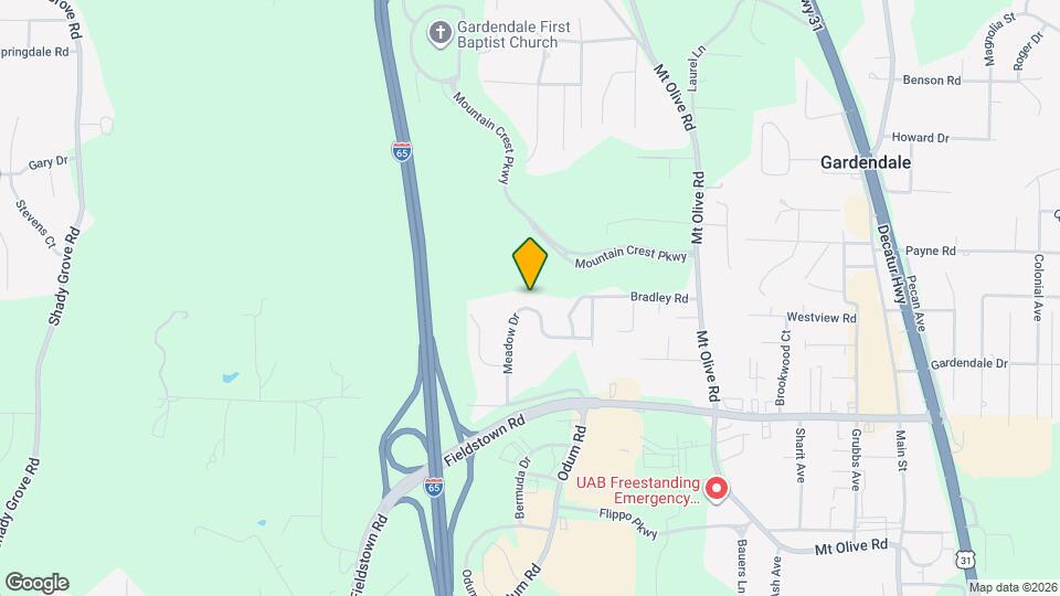 1132 Meadow Dr Map and Location Details