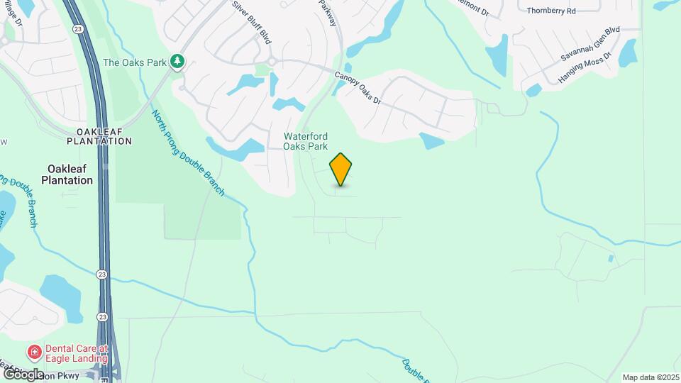 3496 Waterford Oaks Dr Mapa y Detalles de la Ubicación