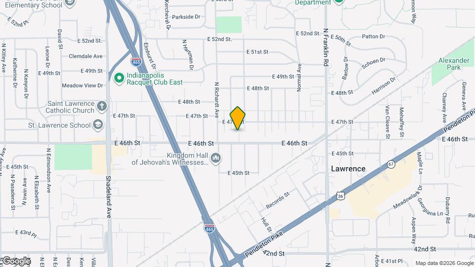 4618 McGuire Ct Map and Location Details