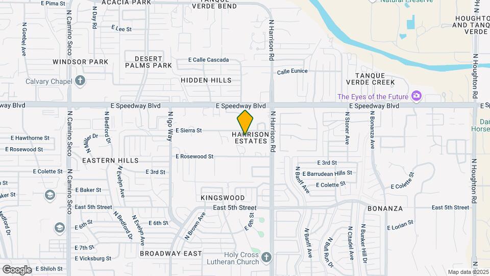 9420 E Sierra St Map and Location Details