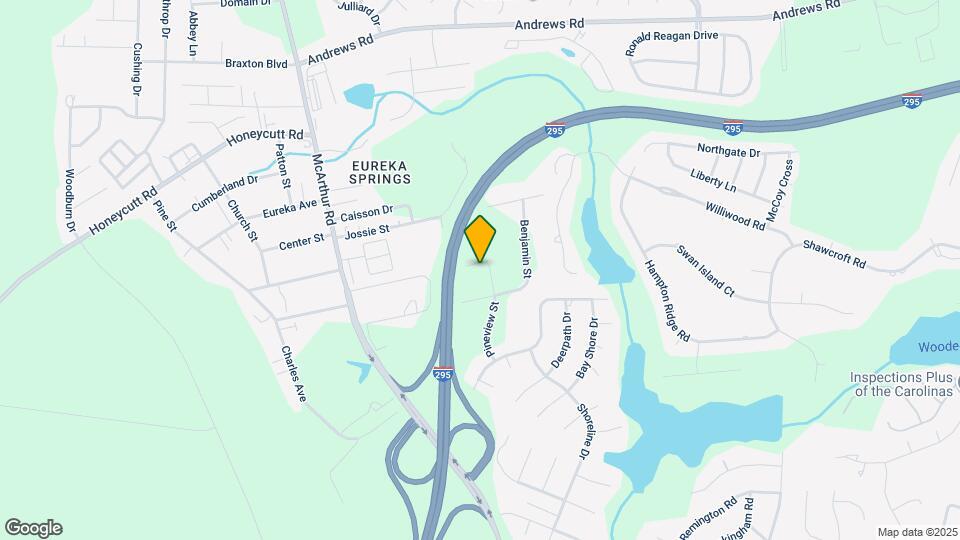 1217 Pineview St Map and Location Details