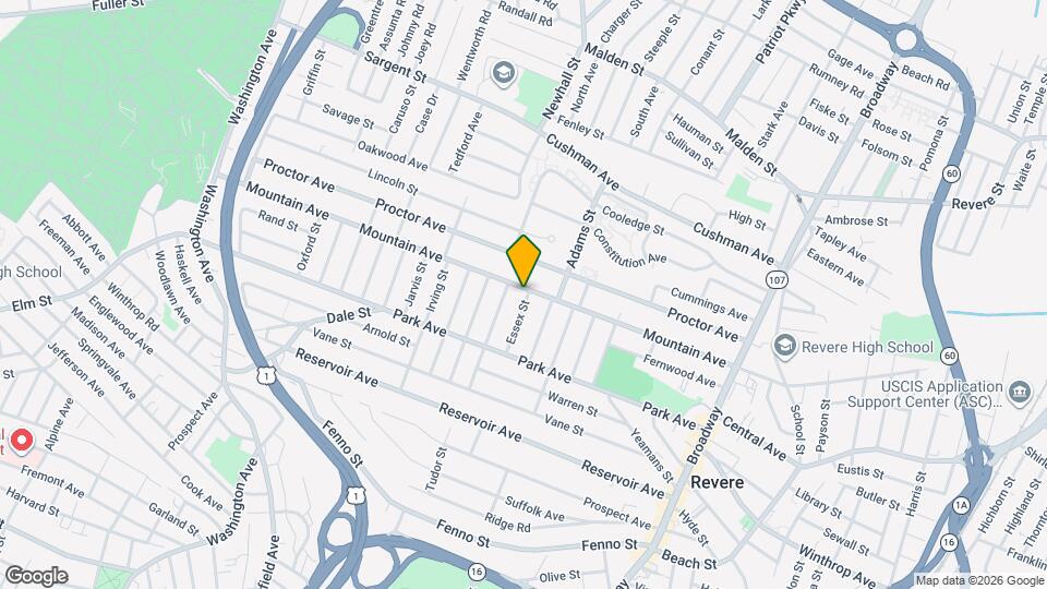 60 Essex St Map and Location Details