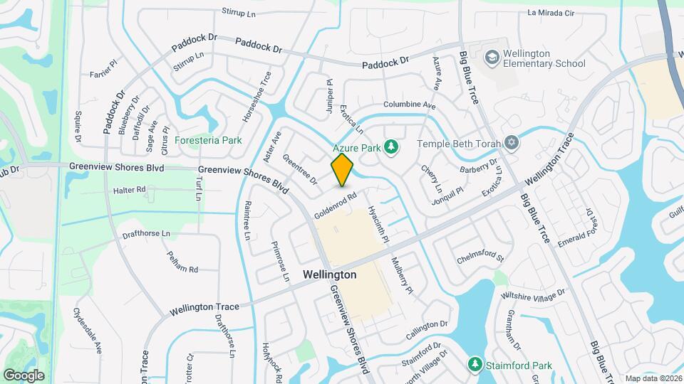 1087 Goldenrod Rd Map and Location Details