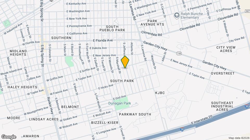 1504 S Jefferson St Map and Location Details