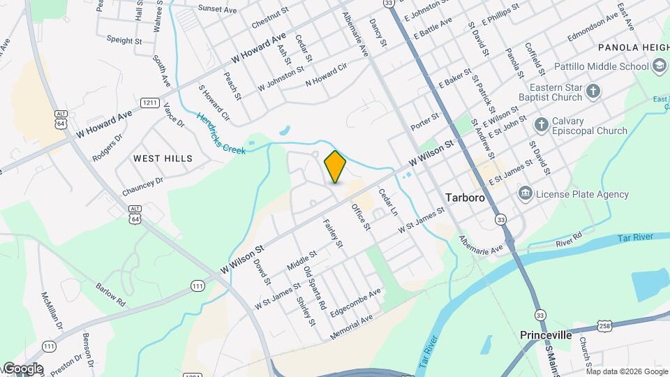 704 E Country Club Dr Map and Location Details