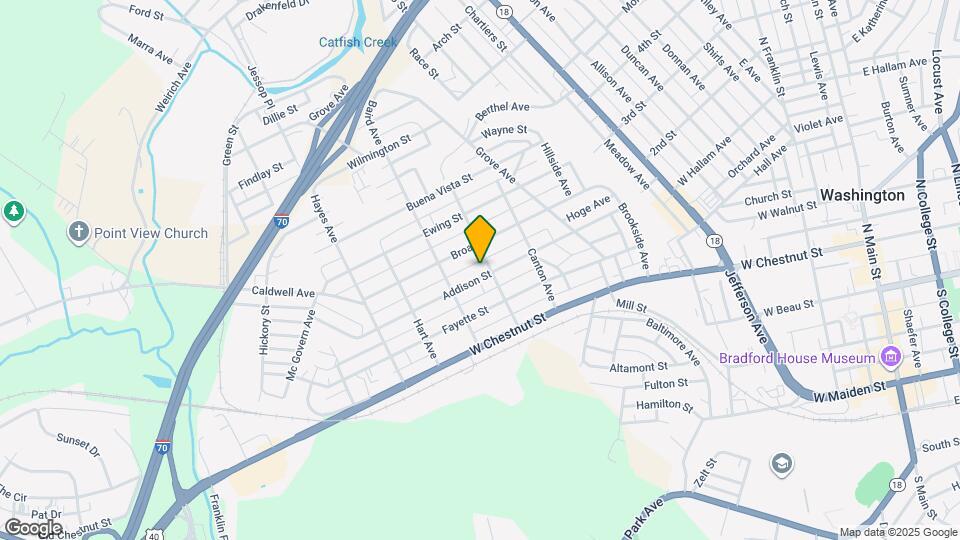 725 Addison St Map and Location Details