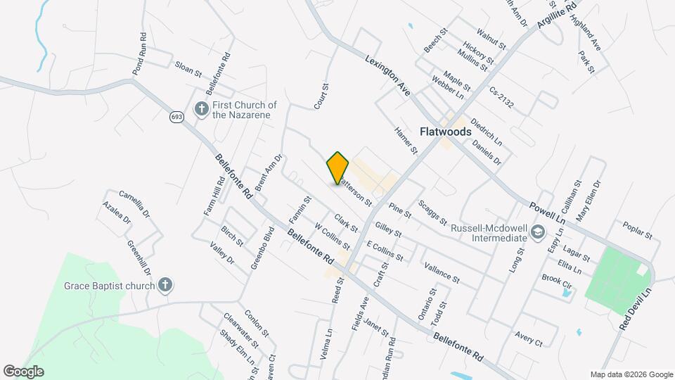 1401 Napier St Mapa y Detalles de la Ubicación