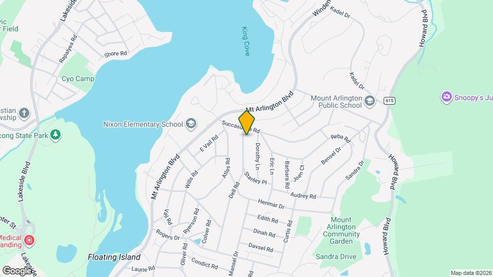 596 Dell Rd Map and Location Details