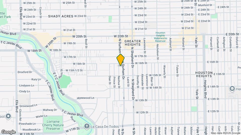 1534 Nashua St Mapa y Detalles de la Ubicación