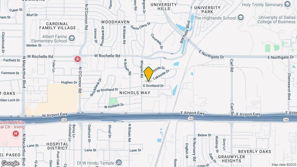 213 E Scotland Dr Map and Location Details