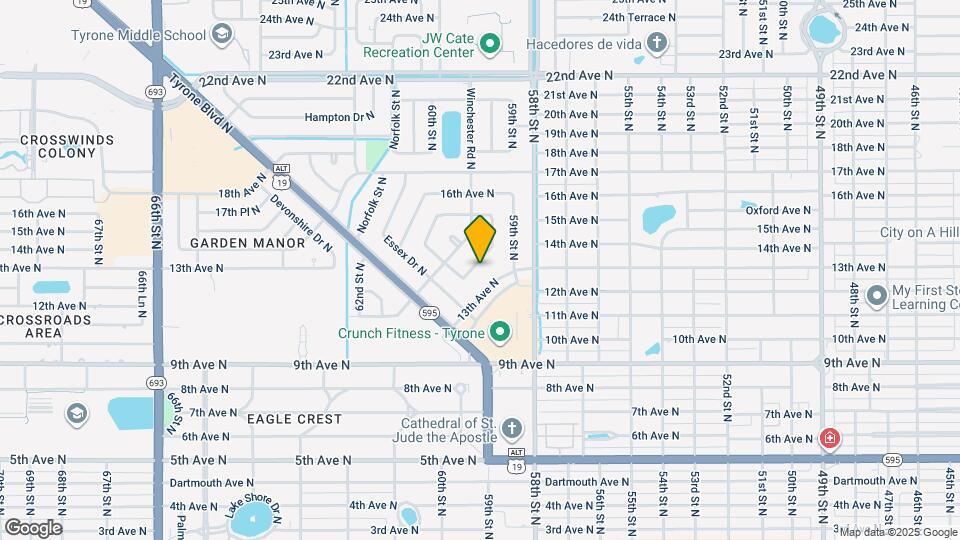 1353 Canterbury Rd N Mapa y Detalles de la Ubicación