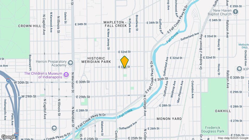 3047 Ruckle St Map and Location Details