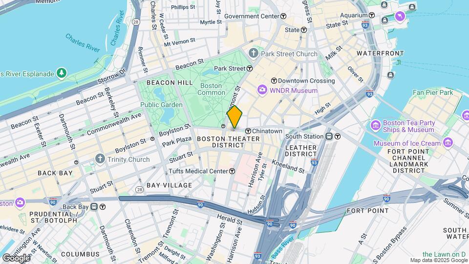 32 Boylston St, Unit 5 Map and Location Details