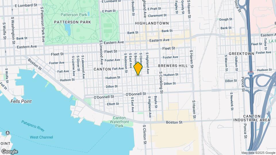 903 S Bouldin St Map and Location Details