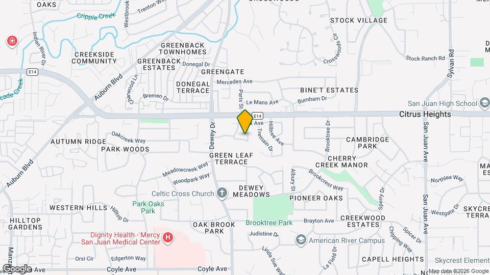 6034 Centurion Cir Map and Location Details