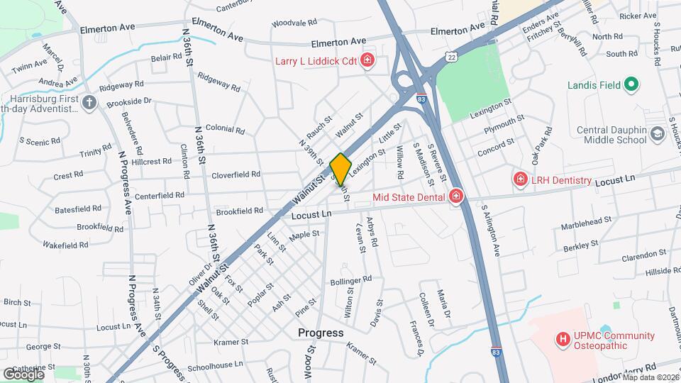 3899 Lexington St Mapa y Detalles de la Ubicación