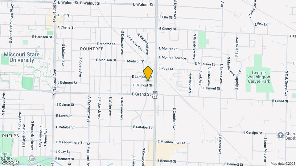 1701 E Belmont St Map and Location Details