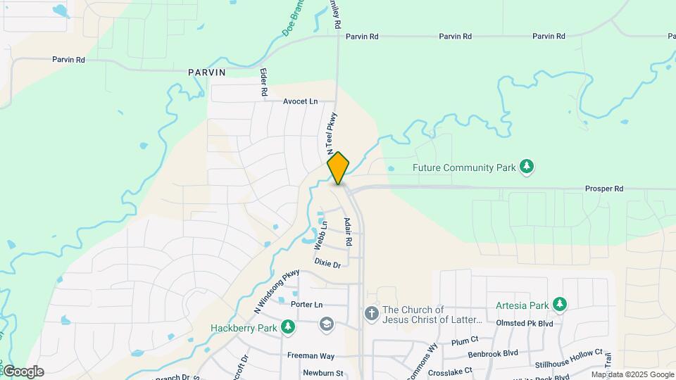 1050 Adair Rd Map and Location Details