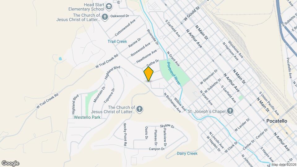 9-7 Foothill Blvd Map and Location Details