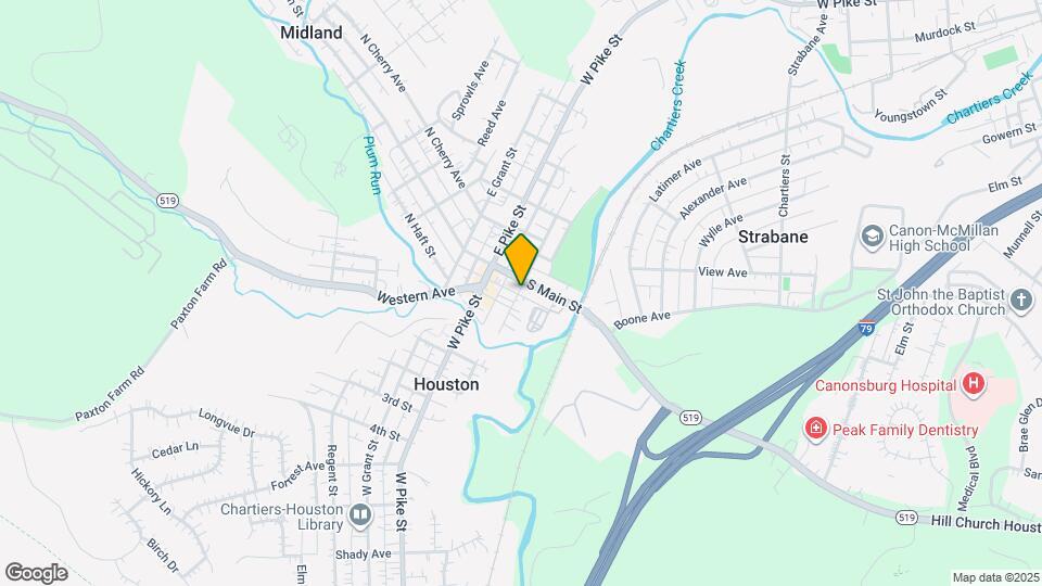 11 W McNutt St Map and Location Details