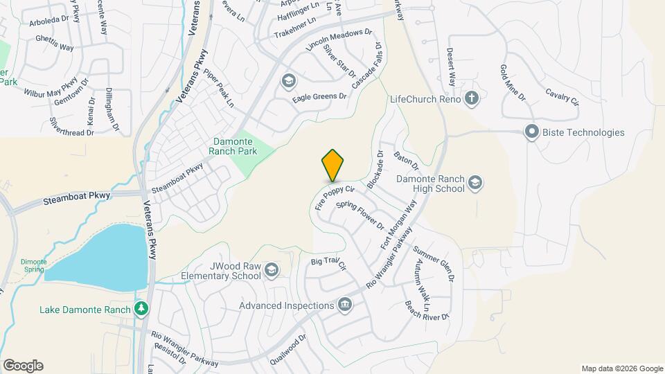 10643 Fire Poppy Cir Map and Location Details